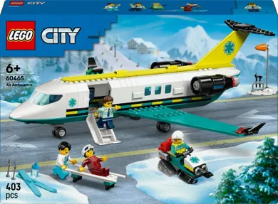 LEGO LEGO City, Avion-ambulanta pentru urgente, 60465