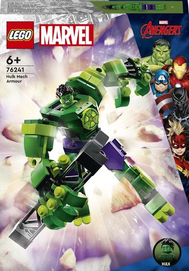 LEGO Marvel, Armura de robot a lui Hulk, 76241