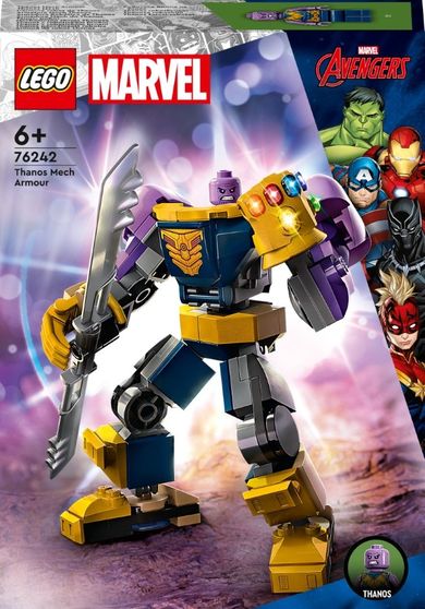 LEGO Marvel, Armura de robot a lui Thanos, 76242