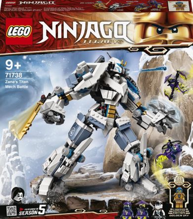 LEGO NINJAGO, Lupta cu robotul de titan a lui Zane, 71738