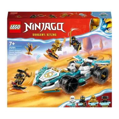 LEGO NINJAGO, Masina de curse Spinjitzu a lui Zane cu puterea dragonului, 71791
