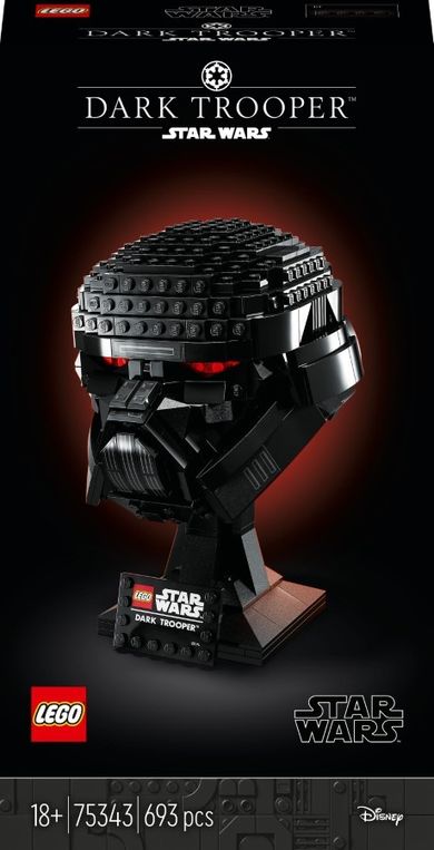 LEGO Star Wars, Casca Dark Trooper, 75343