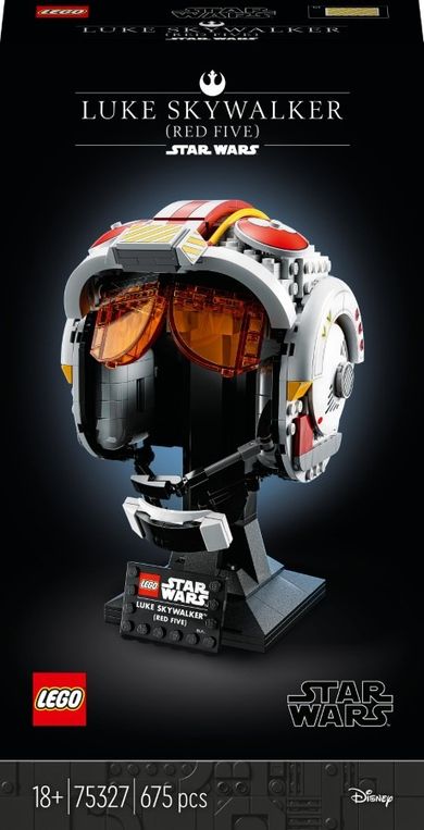 LEGO Star Wars, Casca Luke Skywalker (Rosu cinci), 75327