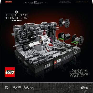 LEGO Star Wars, Diorama zborului prin transeele de pe Death Star, 75329