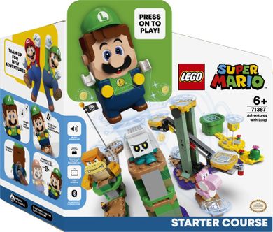 LEGO Super Mario, Set de baza Aventurile lui Luigi, 71387