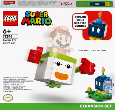LEGO Super Mario, Set de extindere Clovn-mobil Bowser Jr., 71396