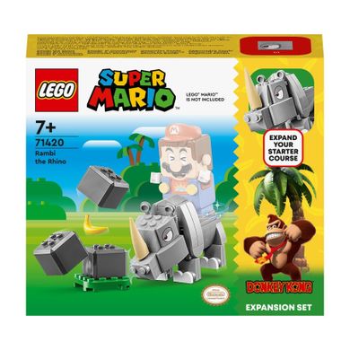 LEGO Super Mario, Set de extindere Rinocerul Rambi, 71420