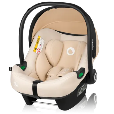 Lionelo, Astrid, I-size, scaun auto, 40-87 cm, Beige Sand