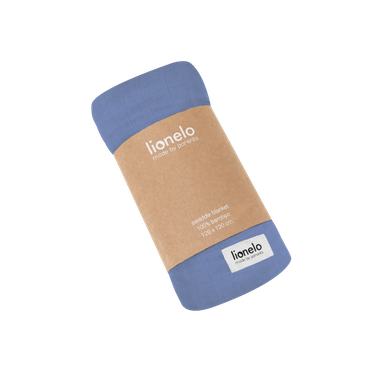 Lionelo, Bamboo Swaddle, Infasuratoare pentru copii din bambus, Blue Denim