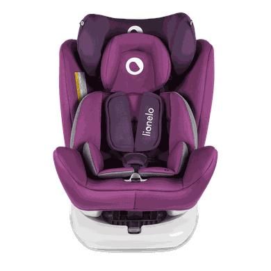 Lionelo, Bastiaan, scaun auto cu baza rotativa, Violet