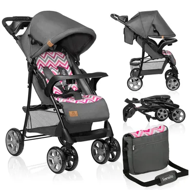 Lionelo, Emma Plus, carucior sport, Pink Scandi