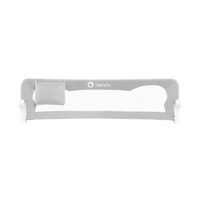 Lionelo, Eva, bariera de protectie pentru patut, Grey Melange