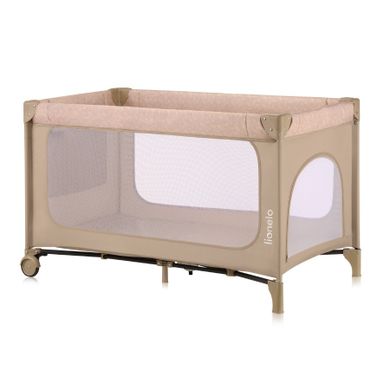 Lionelo, Jasmin, patut de calatorie, Easy Fold, Beige Sand