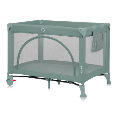 Lionelo, Laura, patut de calatorie compact 2in1, Green Sage