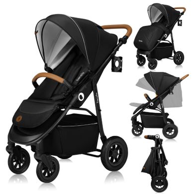 Lionelo, Natt, carucior sport, Black Onyx