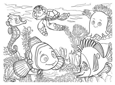 Lisciani, Nemo, puzzle maxi cu doua fete, 60 piese