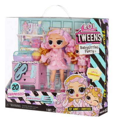 L.O.L. Surprise, Tweens + Tots Baby Sitters, Ivy Winks + Babydoll, papusi cu accesorii