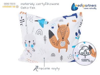 Medi Partners, Boho Animals, perna termica mare cu samburi de visine