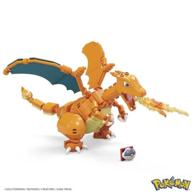 MEGA Pokemon, Charizard de construit, piese, 222 elemente
