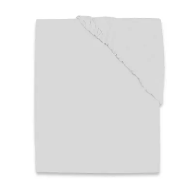 MimiNu, cearceaf cu elastic pentru carucior, cos de Moses, jersey, gri, 35-80 cm