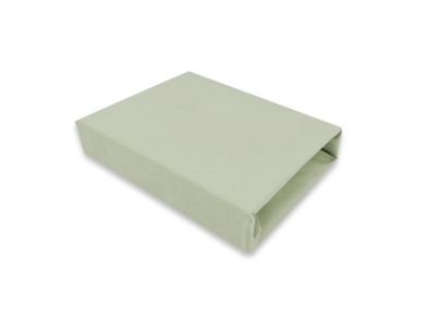 MimiNu, cearceaf cu elastic pentru leagan, jersey, verde olive, 40-90 cm