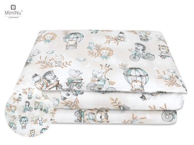 MimiNu, Design, Zoo pe biciclete, set pentru bebelusi, 90-120 cm