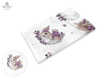 MimiNu, Lili, scutece din tetra, violet, 2 buc.