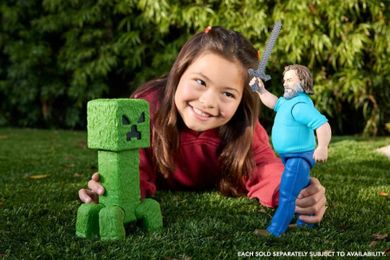 Minecraft, Movie, Creeper, figurina