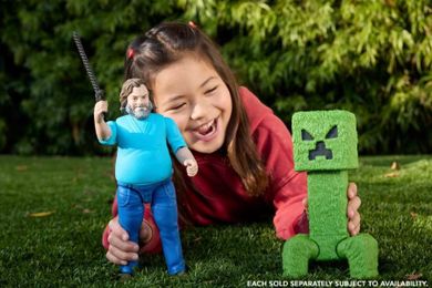 Minecraft, Movie, Steve, figurina