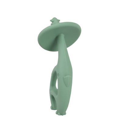 Mombella, Dancing Elephant, jucarie dentitie, Light Green