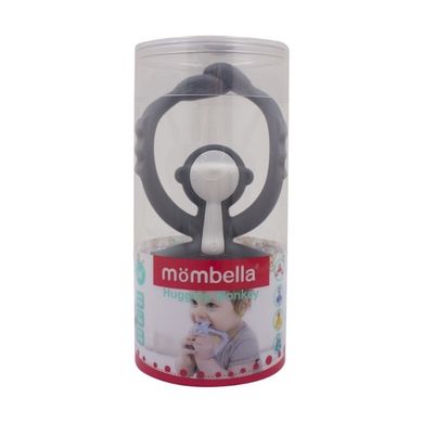 Mombella, Monkey, jucarie dentitie, Dark Grey