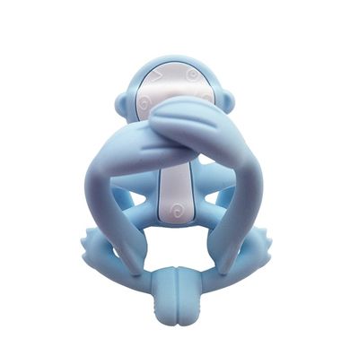 Mombella, Monkey, jucarie dentitie, Light Blue