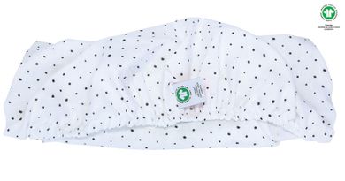 Motherhood, ECO Cearceaf pentru gondola/cosul Moise cu elastic 35-75 cm, Black Dots