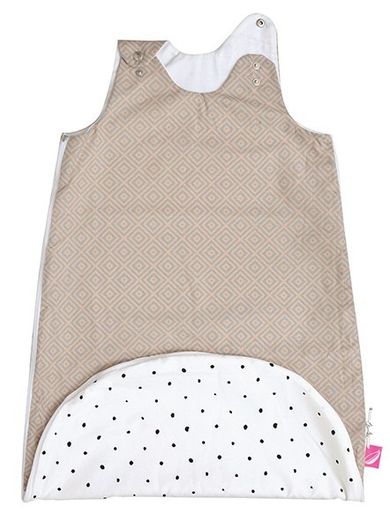 Motherhood, Patrate Roz, Zip-A-Round, sac de dormit subtire de vara 2in1, TOG 1, 3-18m
