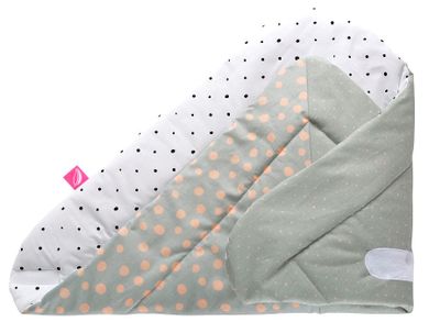 Motherhood, Paturica de infasat cu insertie din cocos, Pink Splashes