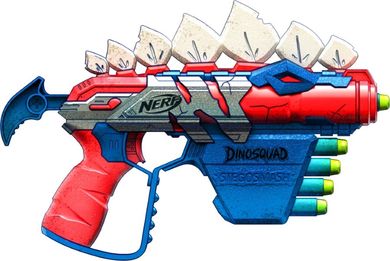 Nerf Dinosquad, Stego-Smash, blaster si 5 proiectile