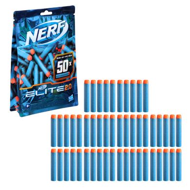 Nerf Elite 2.0, proiectile, 50 buc.