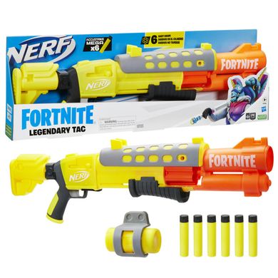 Nerf Fortnite, Legendary Tac, blaster si 6 proiectile