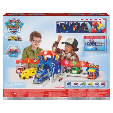 Paw Patrol, Big Truck Pups, garaj cu sunet, set de joaca