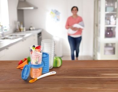 Philips Avent, recipient de stocare hrana, 180 ml, 240 ml, 20 buc., SCF721/20