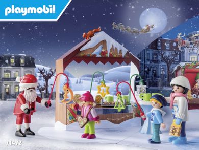 Playmobil, Calendar de Advent, Targ de Craciun, 71472