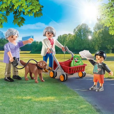 Playmobil, City Life, Bunicii si nepotelul, 70990