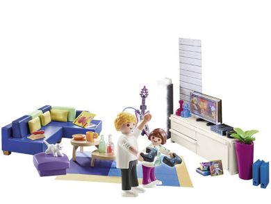 Playmobil, City Life, Familia in sufragerie, 70989