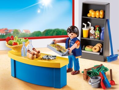 Playmobil, City Life, Ingrijitor si chiosc, 9457