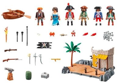 Playmobil, My Figures, Insula piratilor, 70979