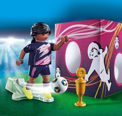 Playmobil, Special Plus, Jucatoare de fotbal, 70875