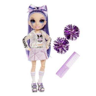 Rainbow High, Cheer Doll, Violet Willow, papusa fashionista
