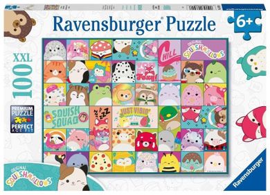 Ravensburger, Squishmallows, puzzle, 100 piese