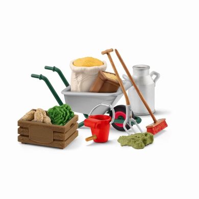Schleich, Farm World, Elemente pentru grajd, accesorii, 42610