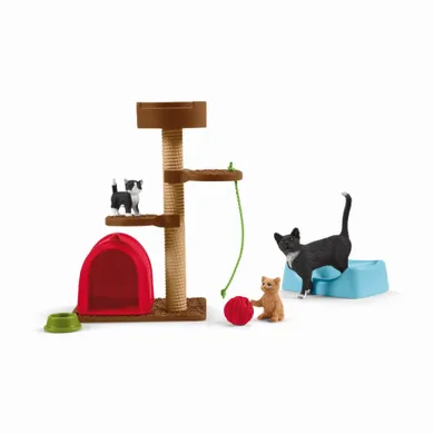 Schleich, Farm World, Sisal de pisici, set, 42501